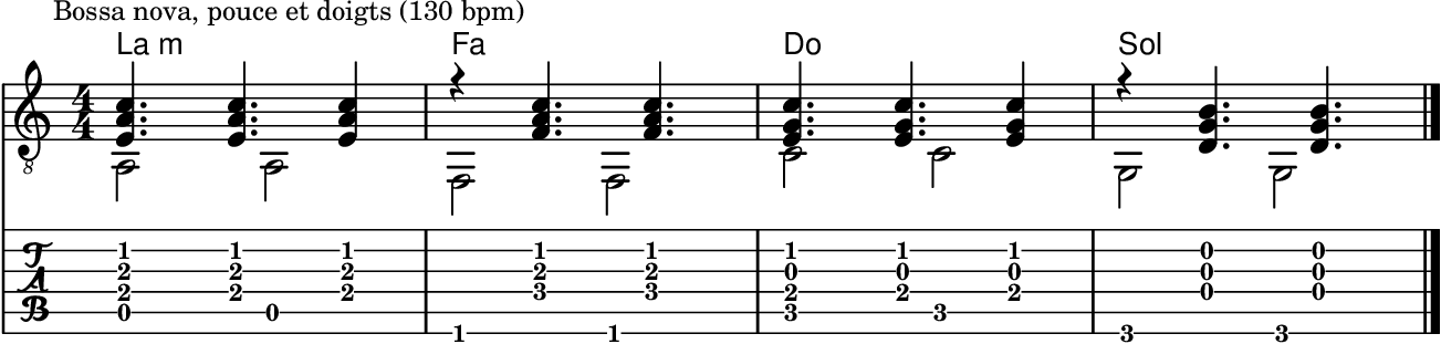 Version bossa nova