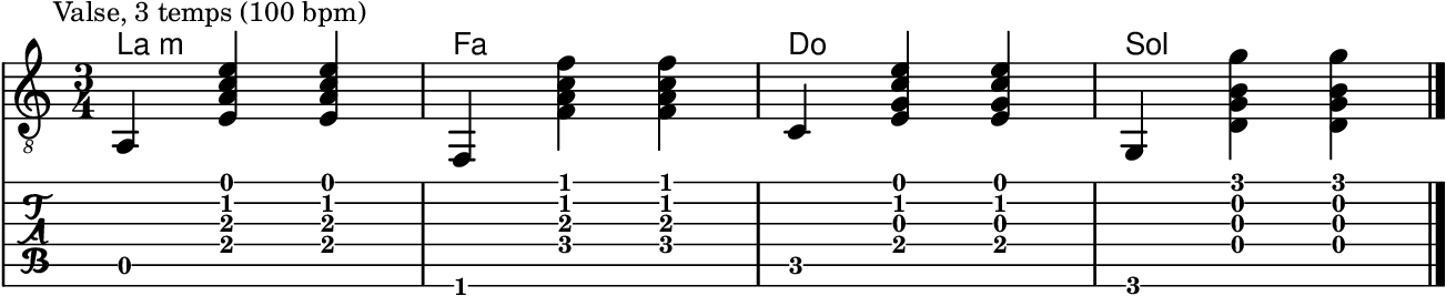 Version valse
