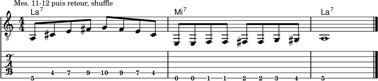 Turnaround 3 : montée chromatique vers La